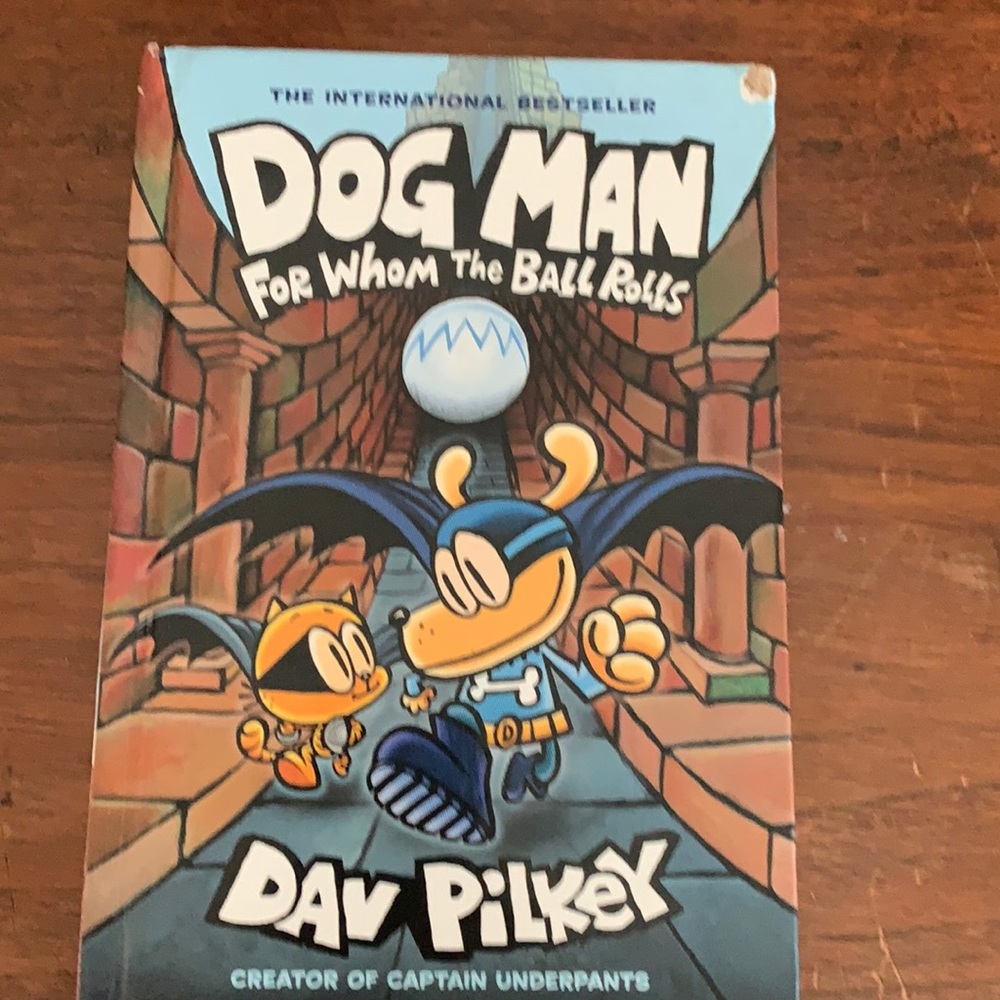 Dog man hardcover book bestseller